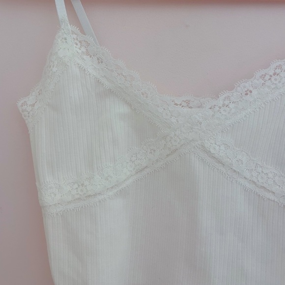 Lace Trim Cami Top - Picture 7 of 8